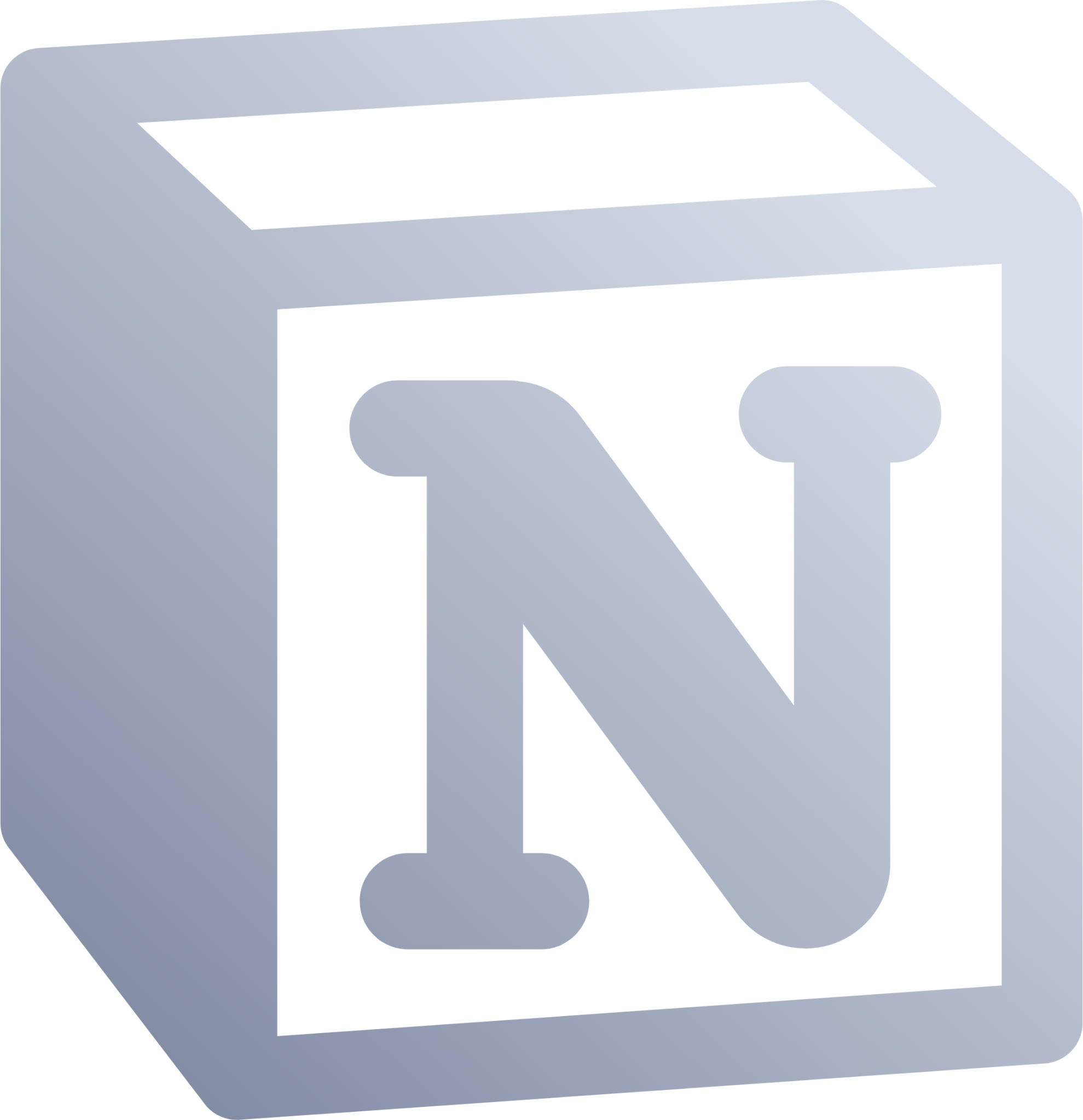 Notion Logo PNG Cutout