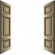 Open Door Background PNG