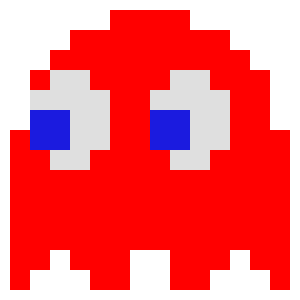 Pac Man Pixel PNG Cutout