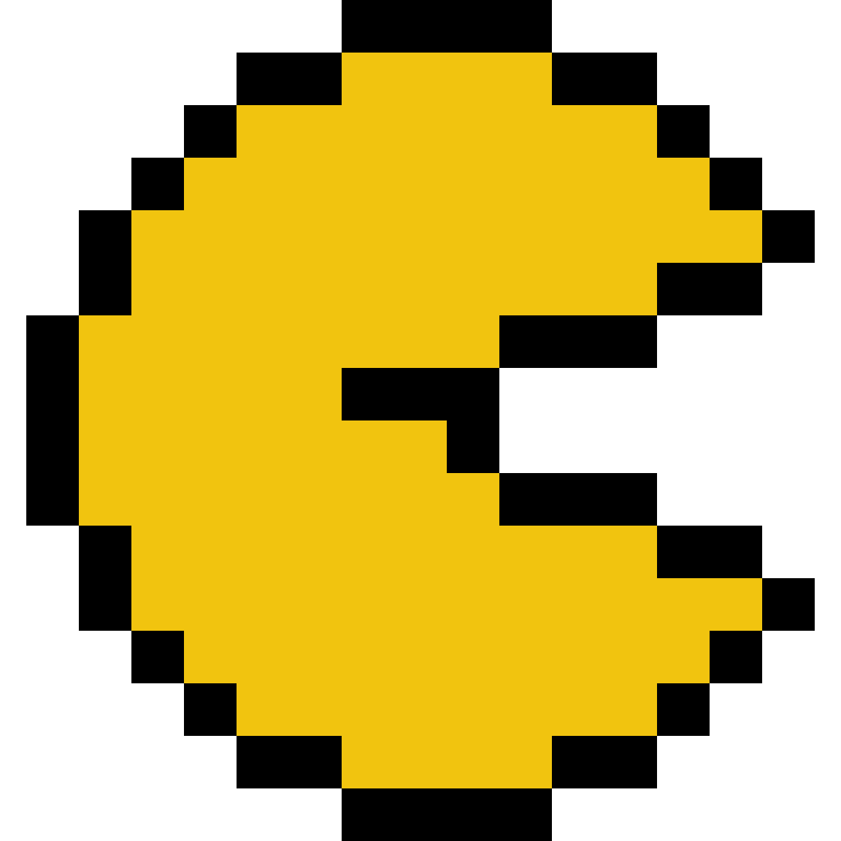 Pac Man Pixel PNG HD Image