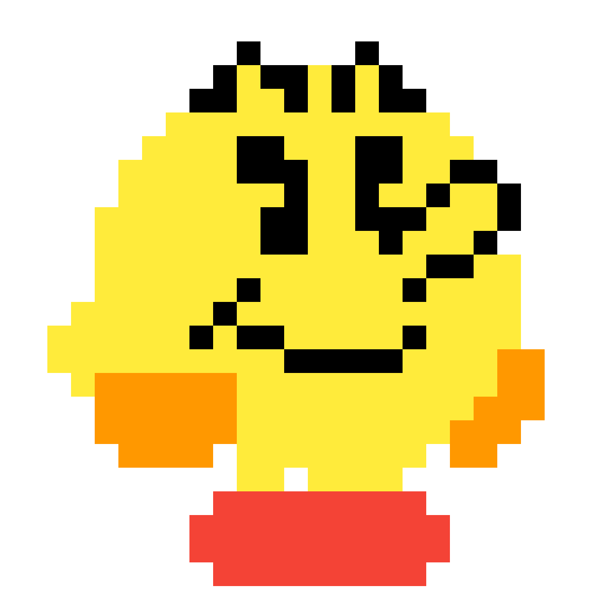 Pac Man Pixel PNG Image