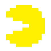 Pac Man Pixel PNG Photo