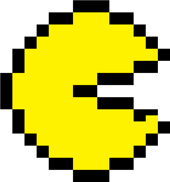 Pac Man Pixel PNG Picture