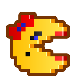 Pac Man Pixel PNG