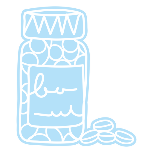 Pill Bottle PNG Free Image