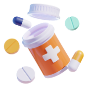 Pill Bottle PNG Image File