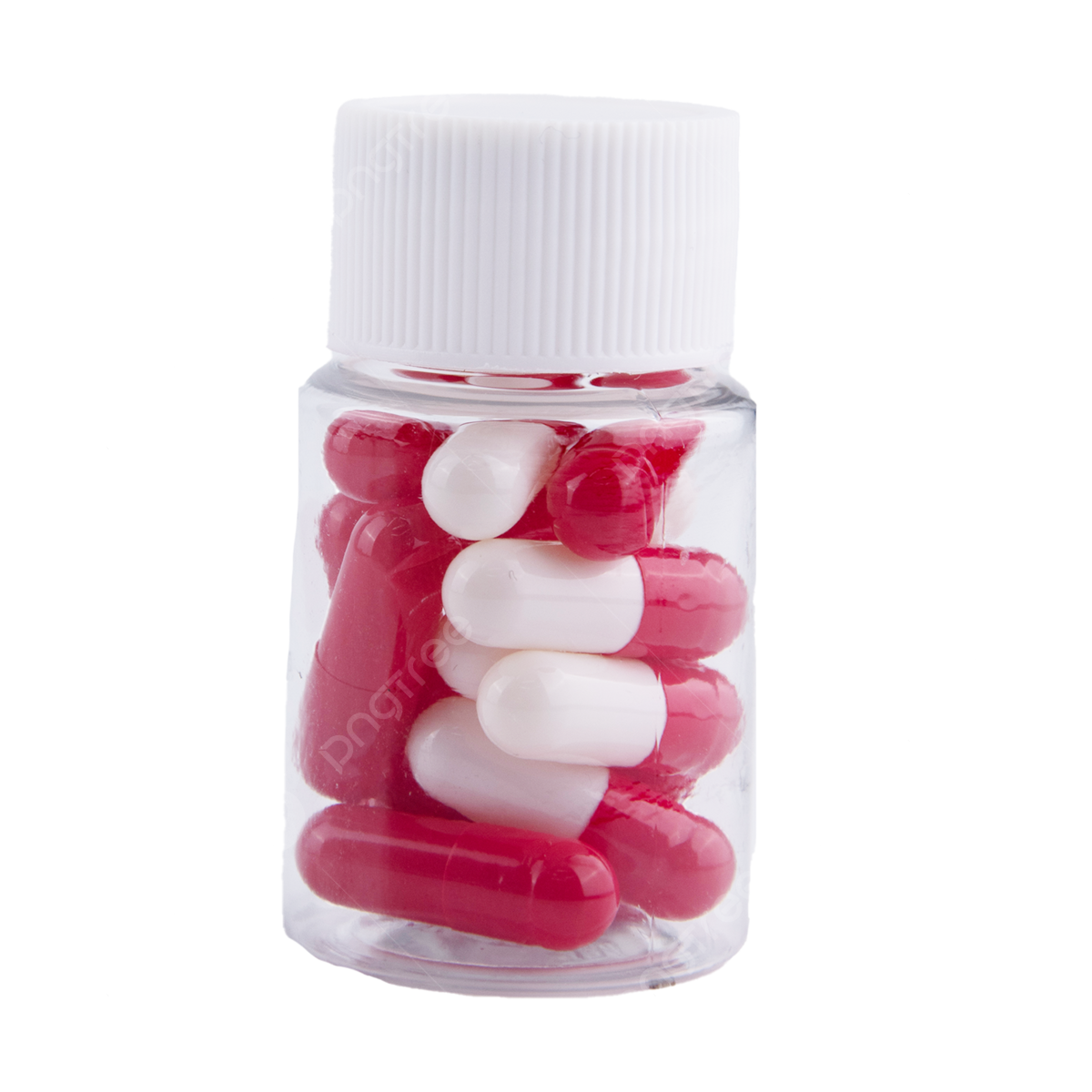 Pill Bottle Transparent