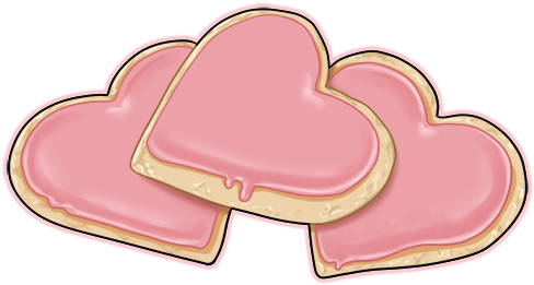 Pink Cookie PNG Clipart