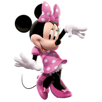 Pink Minnie Mouse PNG Clipart