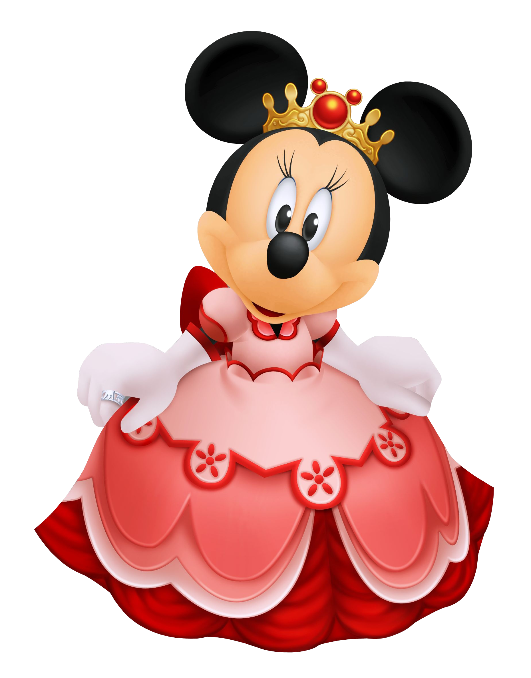 Pink Minnie Mouse PNG Free Image