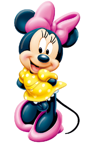 Pink Minnie Mouse PNG HD Image