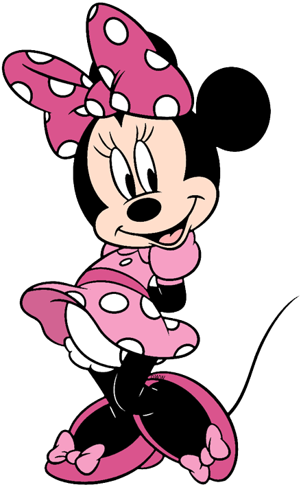 Pink Minnie Mouse PNG Image