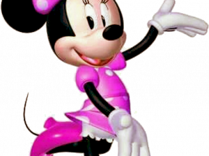 Pink Minnie Mouse PNG Pic
