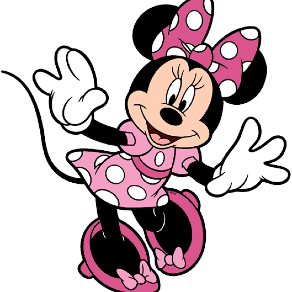 Pink Minnie Mouse Transparent