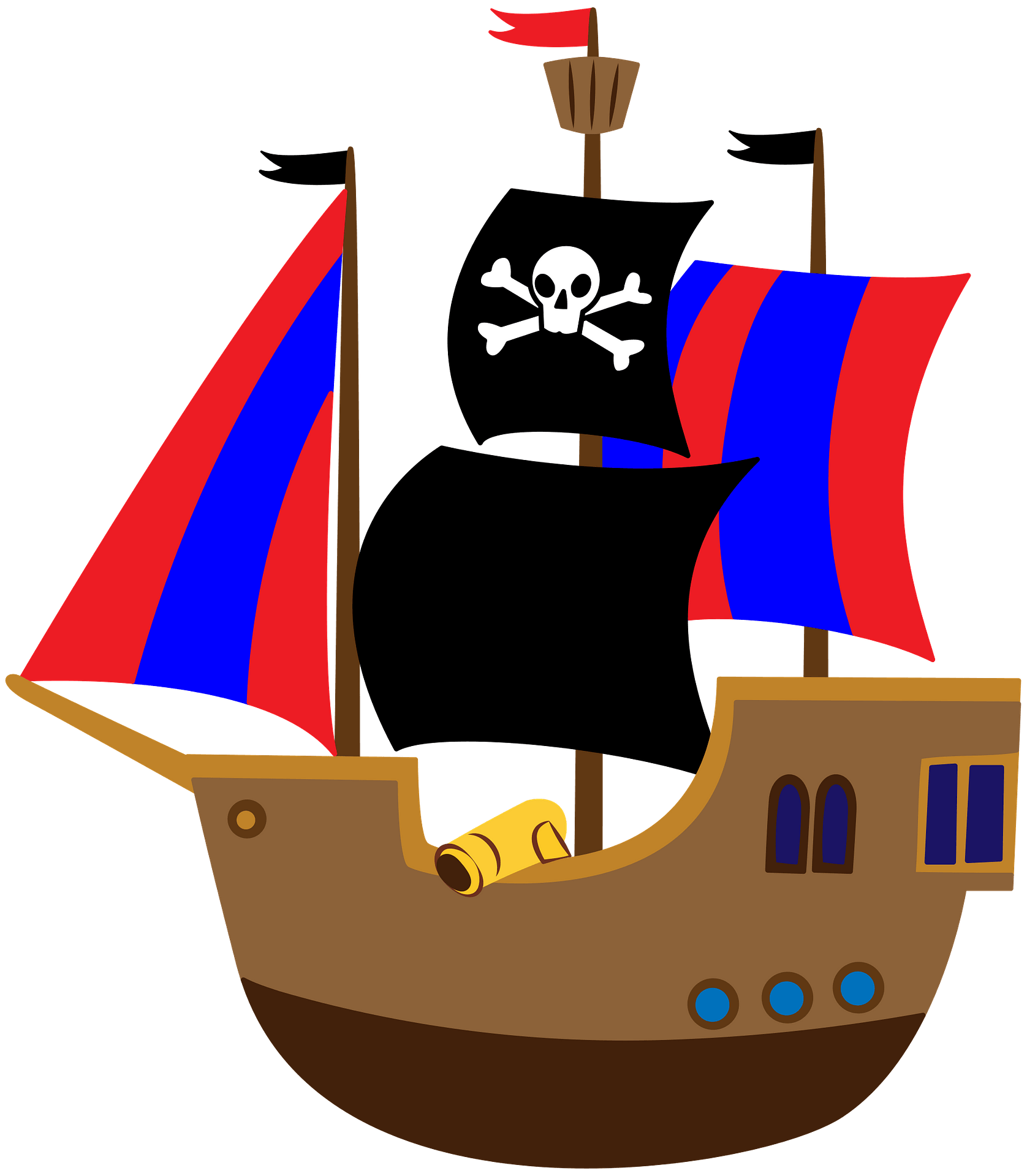 Pirate Ship No Background