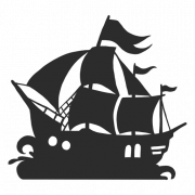 Pirate Ship PNG Background