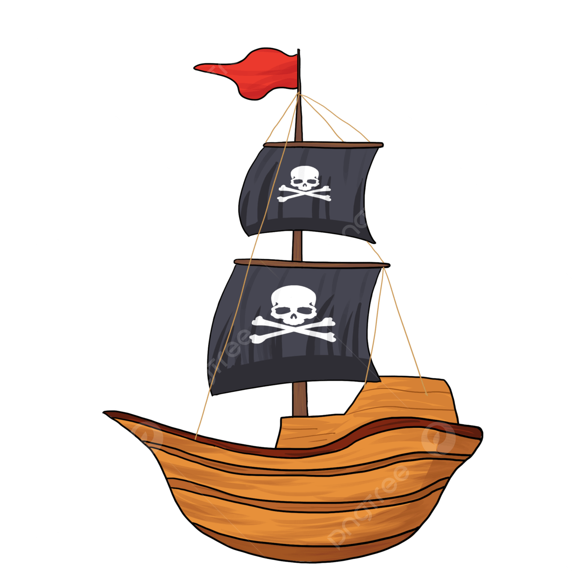 Pirate Ship PNG Clipart