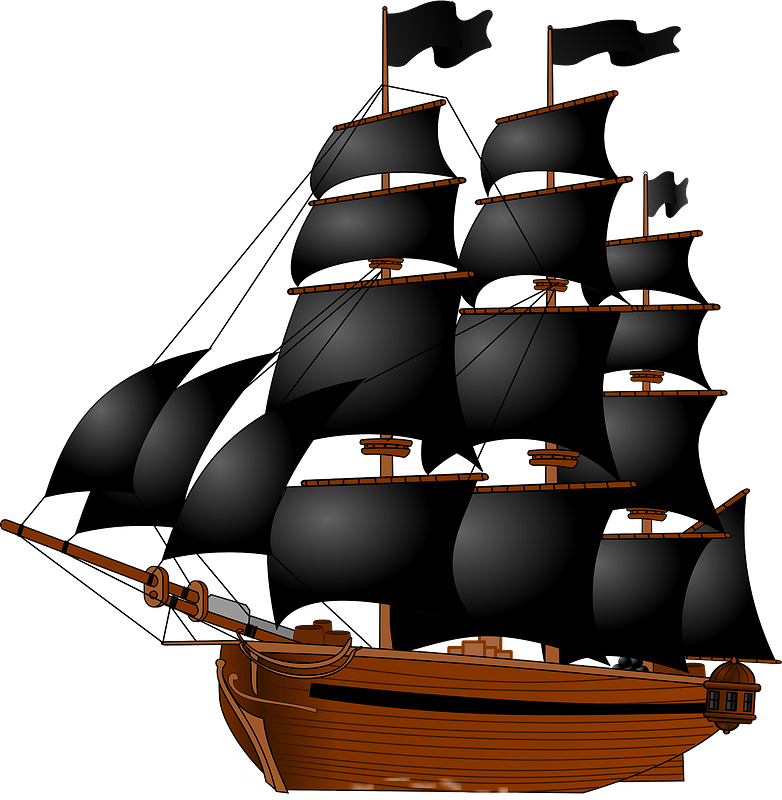Pirate Ship PNG Cutout
