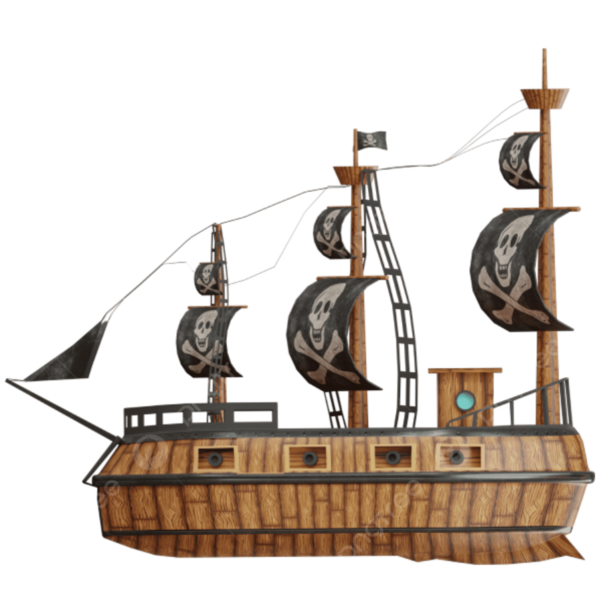 Pirate Ship PNG HD Image