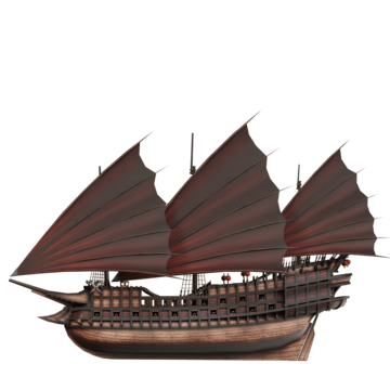 Pirate Ship Transparent