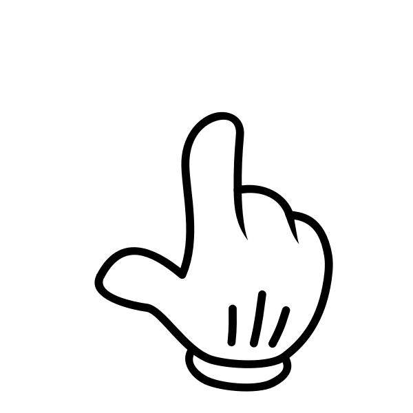 Point Finger PNG Free Image