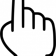 Point Finger PNG HD Image