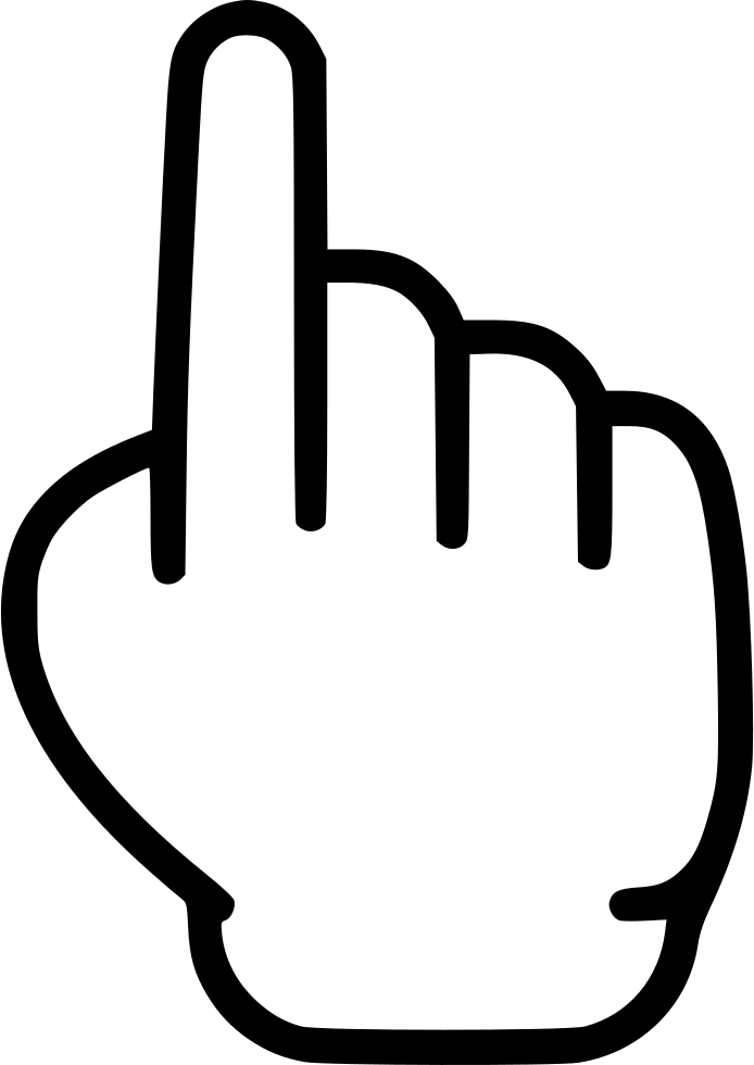 Point Finger PNG HD Image