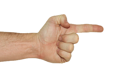 Point Finger PNG Picture