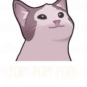 Popcat PNG Background
