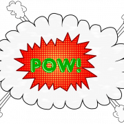 Pow Speech Bubble PNG Image HD