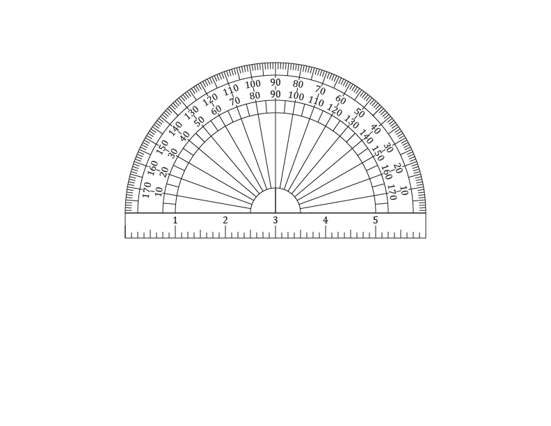 Protractor PNG Free Image