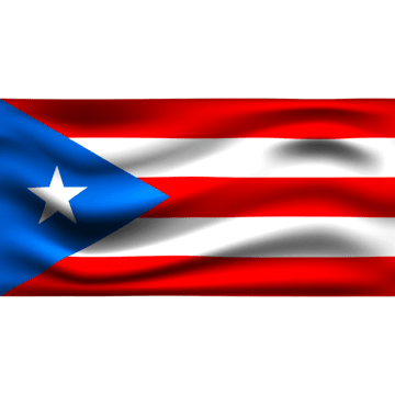 Puerto Rico Flag PNG HD Image
