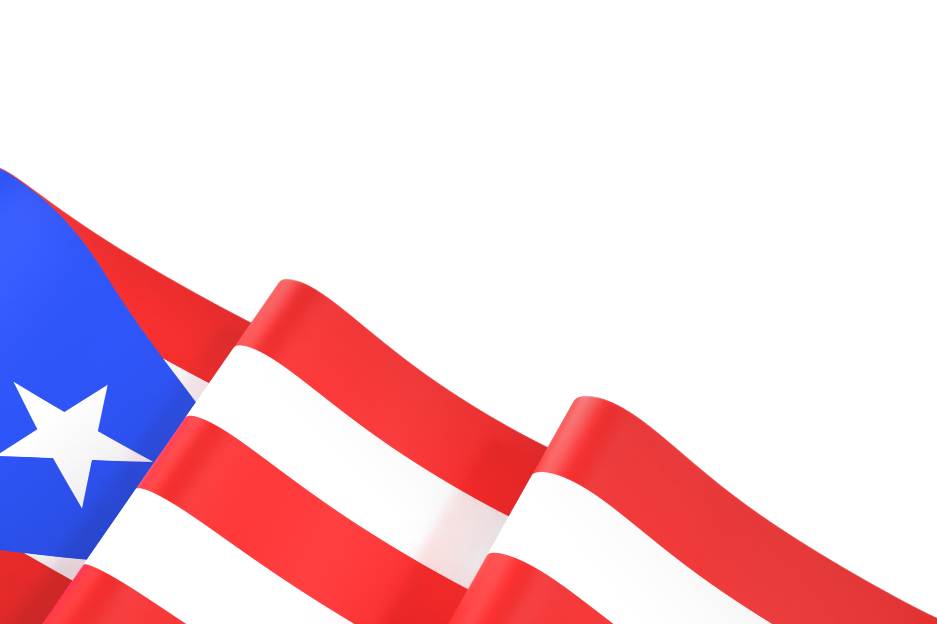 Puerto Rico Flag PNG Photo