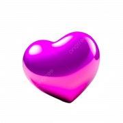 Purple Heart Background PNG