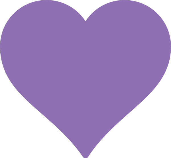 Purple Heart No Background