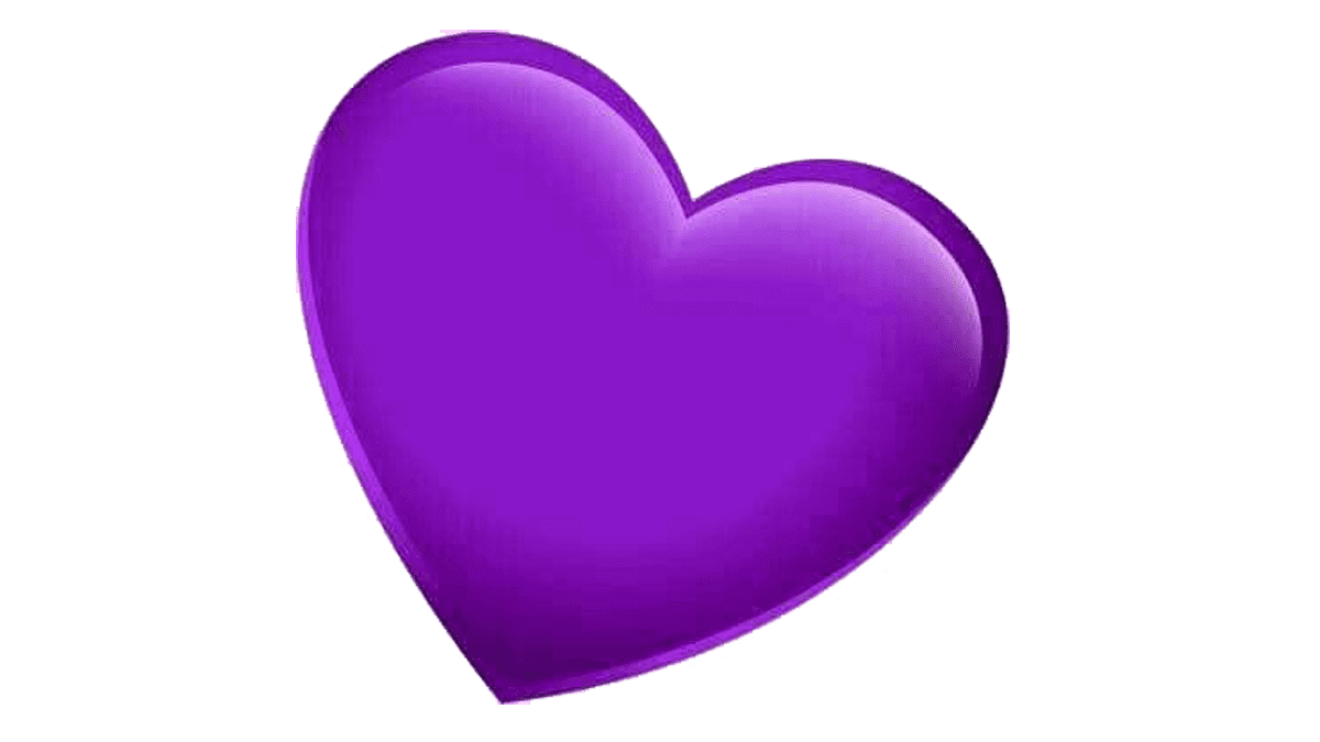 Purple Heart PNG Clipart