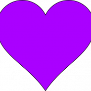 Purple Heart PNG Picture