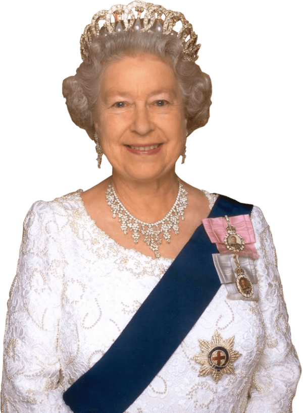 Queen Elizabeth No Background