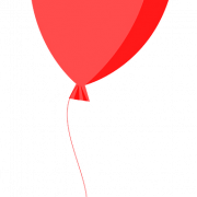 Red Balloon PNG Clipart