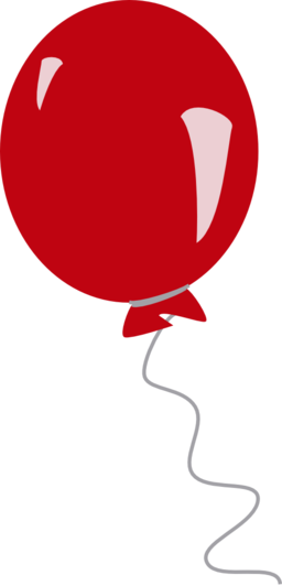 Red Balloon PNG File