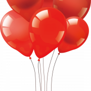 Red Balloon PNG Image
