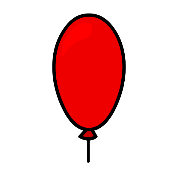Red Balloon PNG Image File
