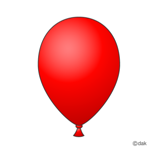 Red Balloon PNG Picture