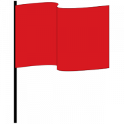 Red Flag Background PNG