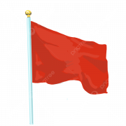 Red Flag PNG Clipart
