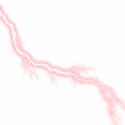 Red Lightning PNG File