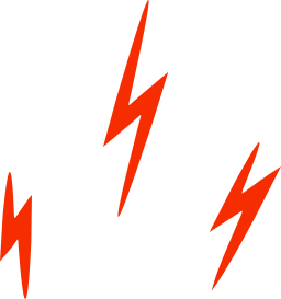 Red Lightning PNG HD Image