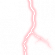 Red Lightning PNG Pic