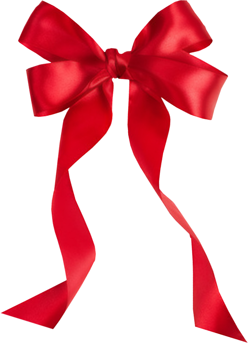 Red Ribbon PNG Background