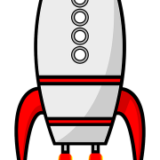 Rocket Ship Background PNG
